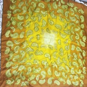 2/$20 VTG Vana Japanese Silk Paisley Print Scarf